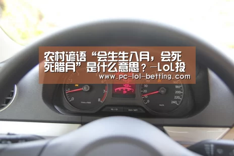 农村谚语“会生生八月,会死死腊月”是什么意思?-LoL投注网站 (图1) LoL投注网站
